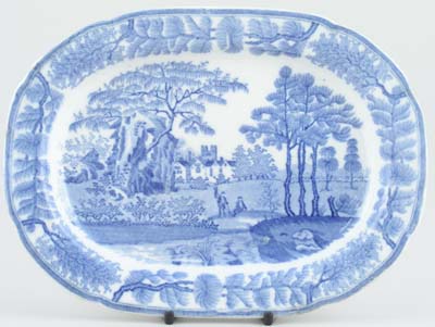 Meat Dish or Platter small c1825